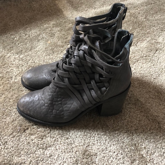 Free People Carrera Heeled Bootie - leather - Picture 3 of 8